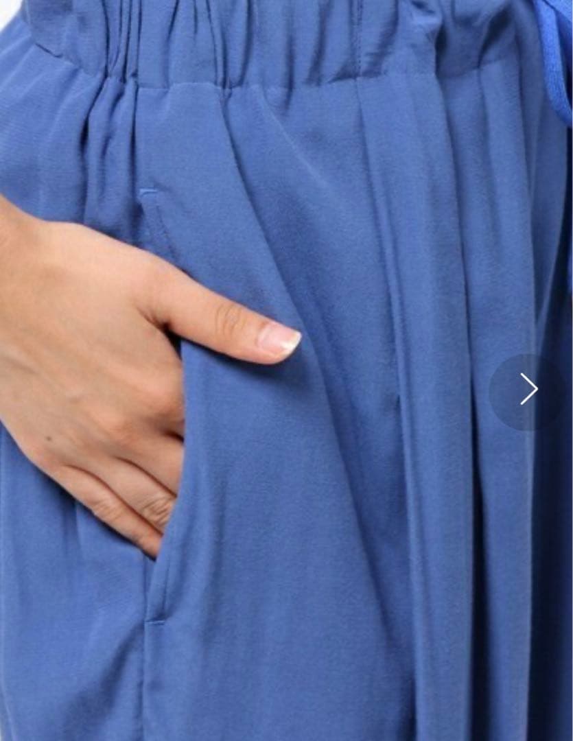 TOGA PULLA ジョーゼット裾レースパンツ