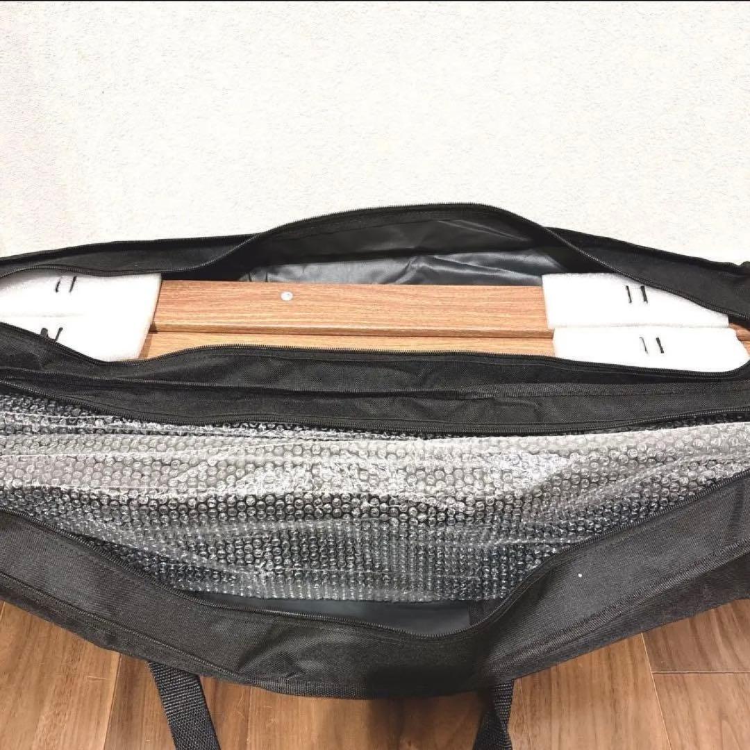 キャンプ アウトドアテーブル120×70㎝ 高さ調整可 収納袋付き アルミ超軽量