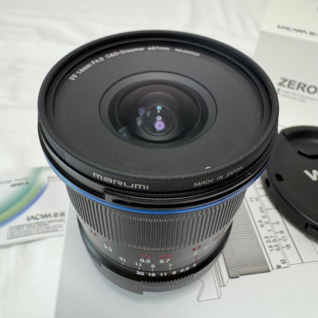 LAOWA FF 14mm F4.0 Zero-D レンズ ニコンF