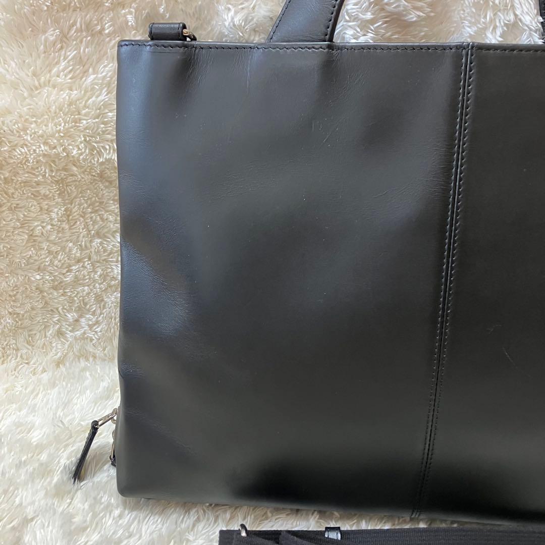 【美品】TRION ブリーフケース 2way ビジネスバッグ　キャリーオン3室