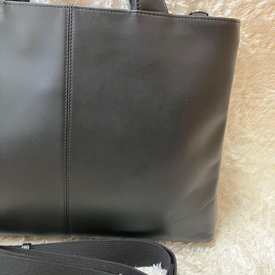 【美品】TRION ブリーフケース 2way ビジネスバッグ　キャリーオン3室