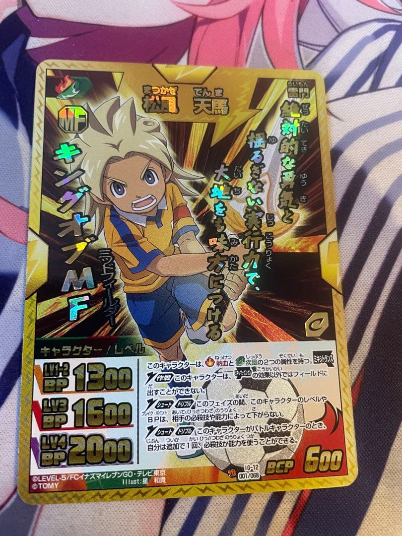 イナズマイレブンカード　T