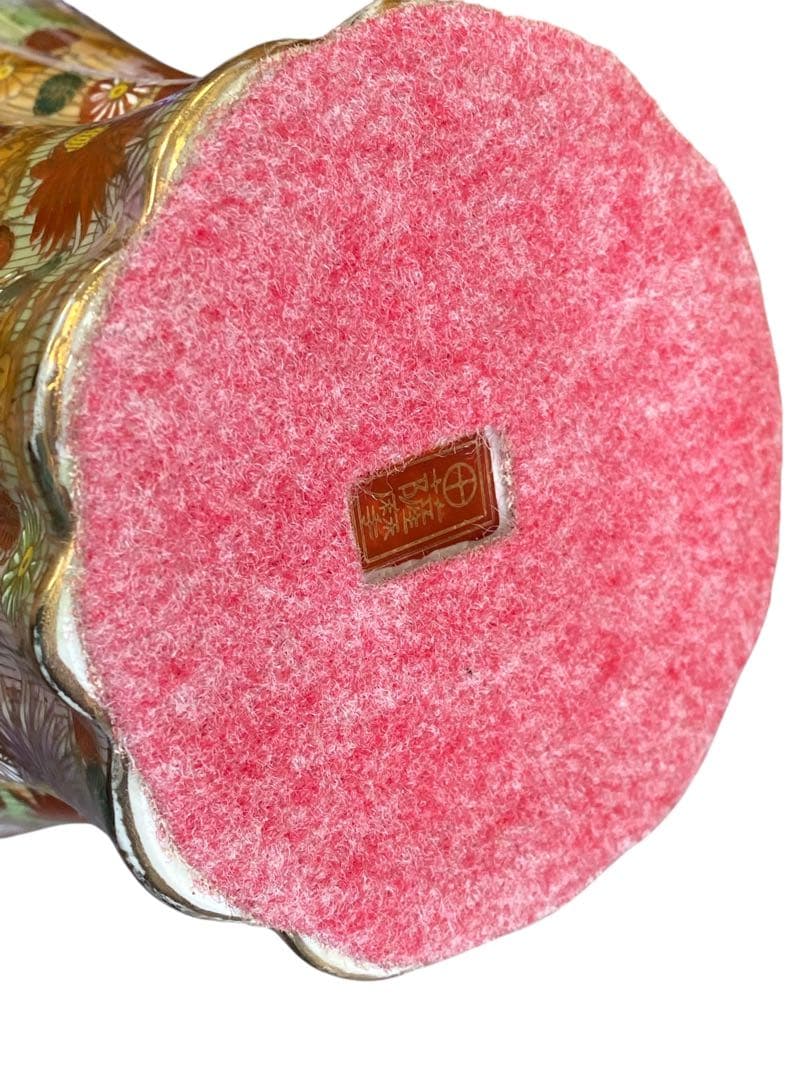 薩摩　飾り壺　丸十字　沈香壺