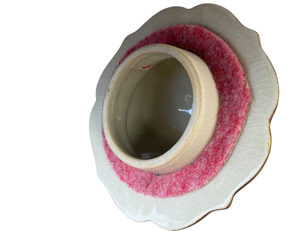 薩摩　飾り壺　丸十字　沈香壺