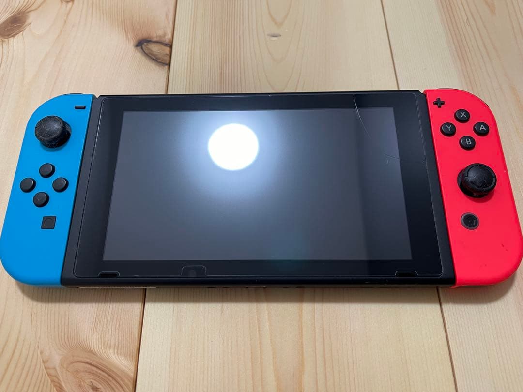 翌*引様 Nintendo Switch 本体 青/赤 Joy-Con付き