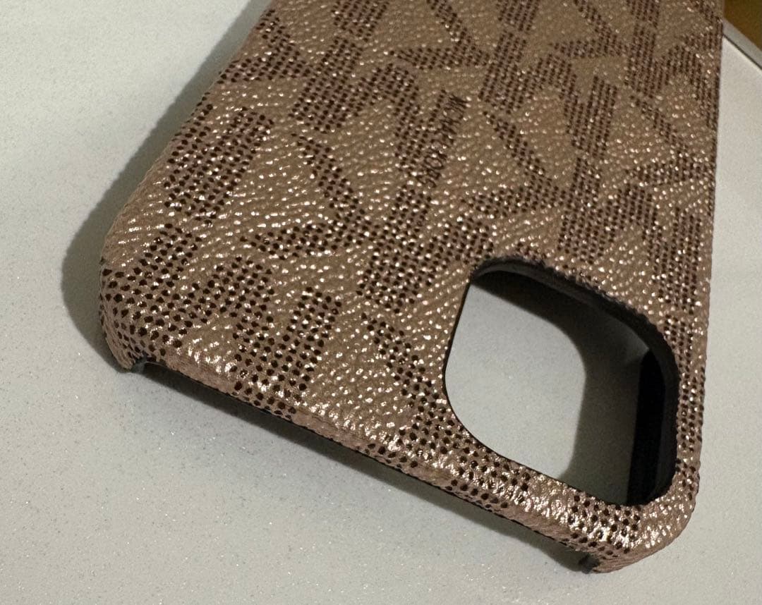 ☆限定商品☆ マイケルコース iPhone13 対応ケース ローズ ロゴ