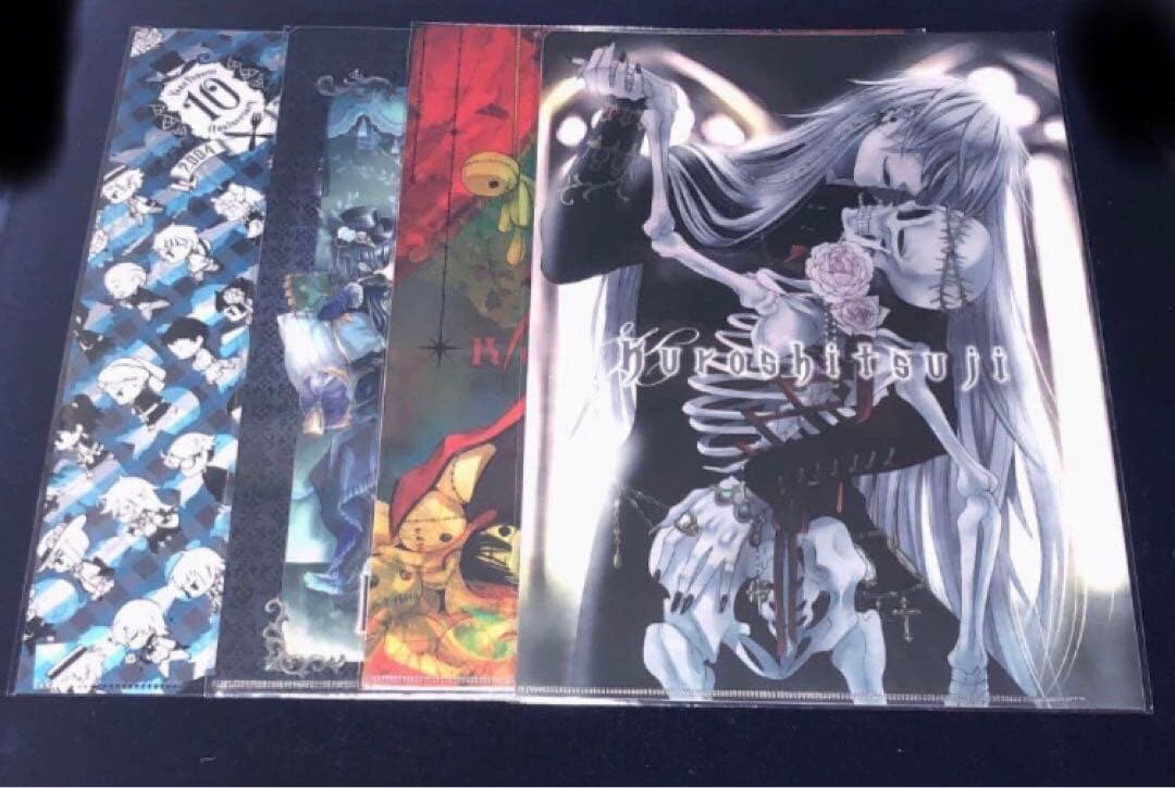 黒執事　原画展　ポストカード　クリアファイル