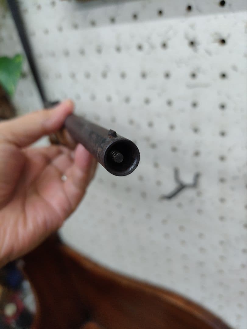 レトロな年代物のコルク短銃