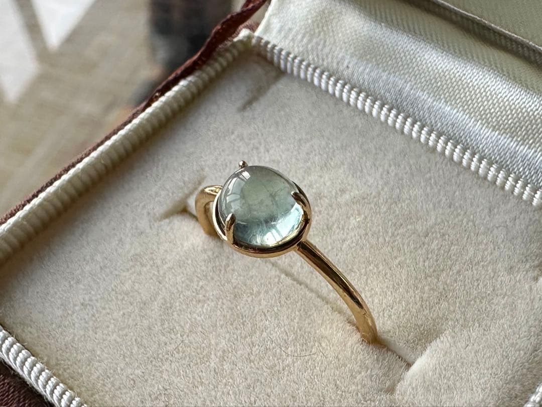 ete K10 フローライト リング