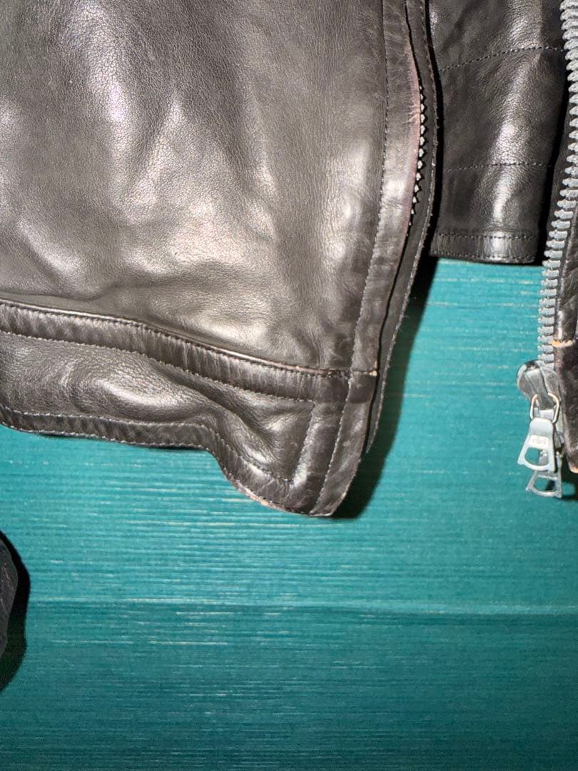 BACKLASH シングルライダース　black