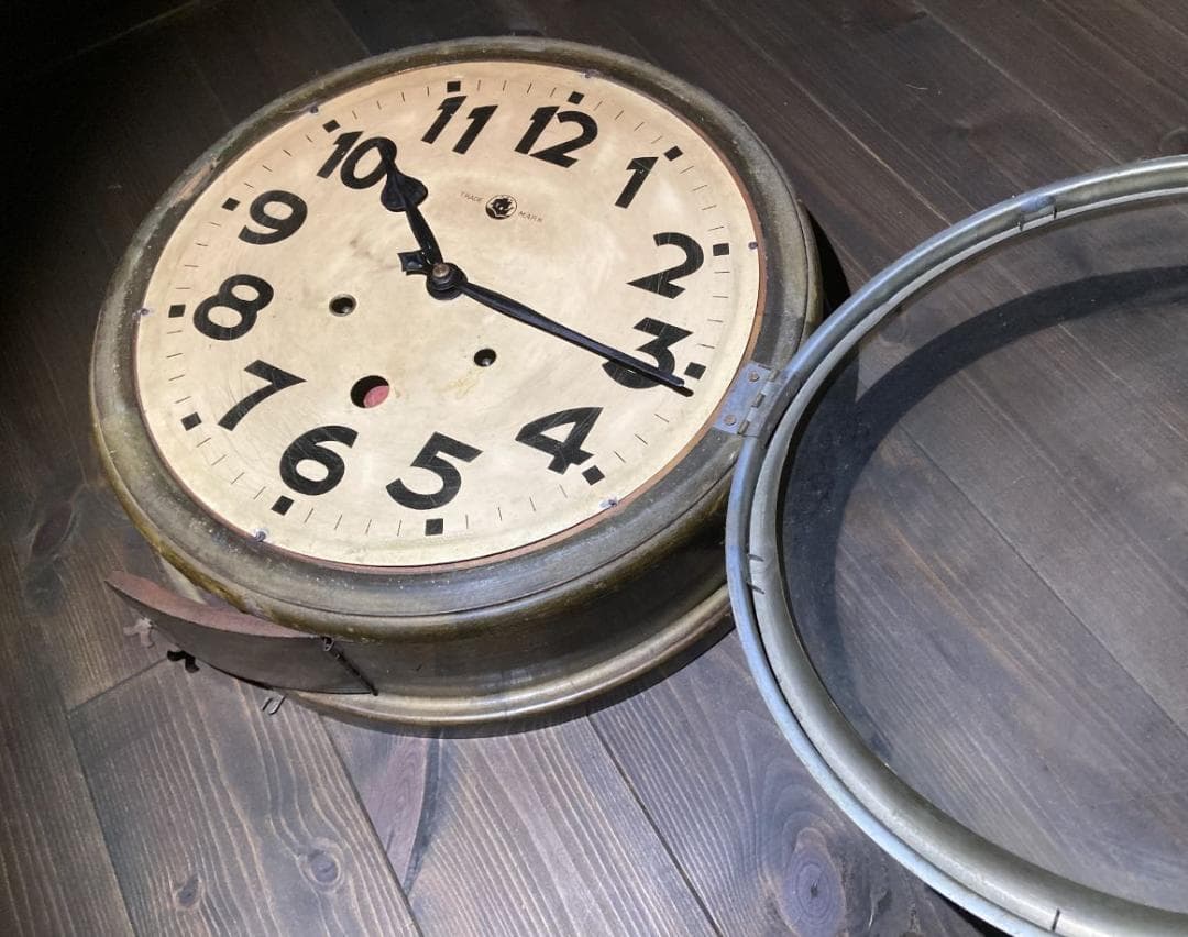 戦前　大正浪漫　時計　精工舎　洋館　ロマン　昭和レトロ　ガラス　アンティーク