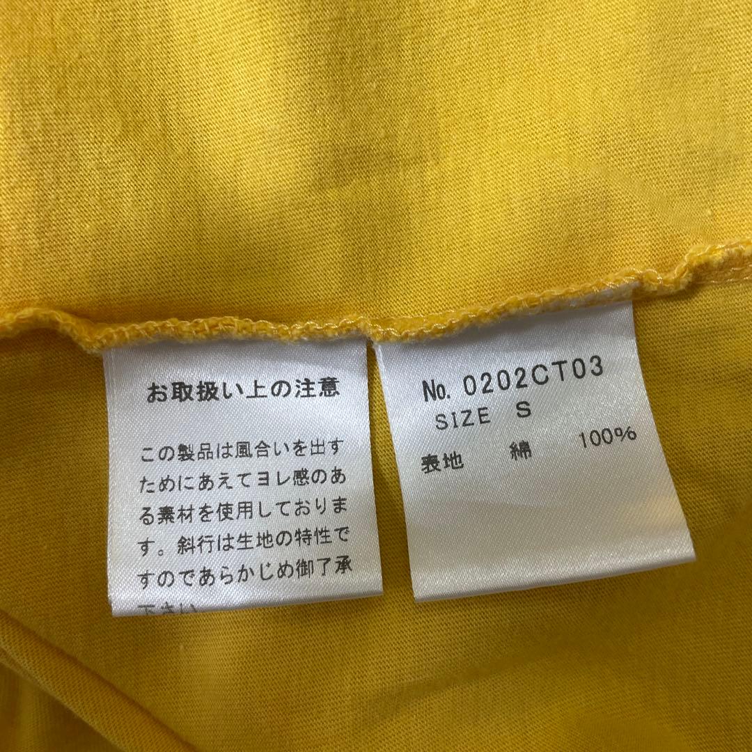 HYSTERIC GLAMOUR イエロー Tシャツ　sサイズ