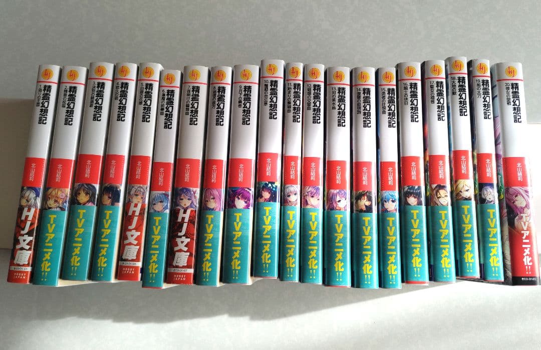 精霊幻想記 1-20巻 メロンブックス特典ブックカバー 小冊子セット