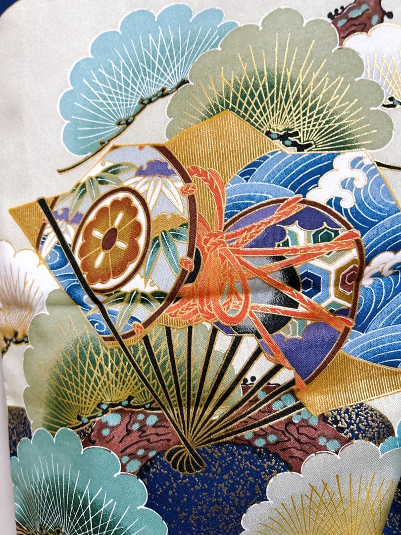 お買い得品♡七五三　5歳　男の子　フルセット　青系　紺色