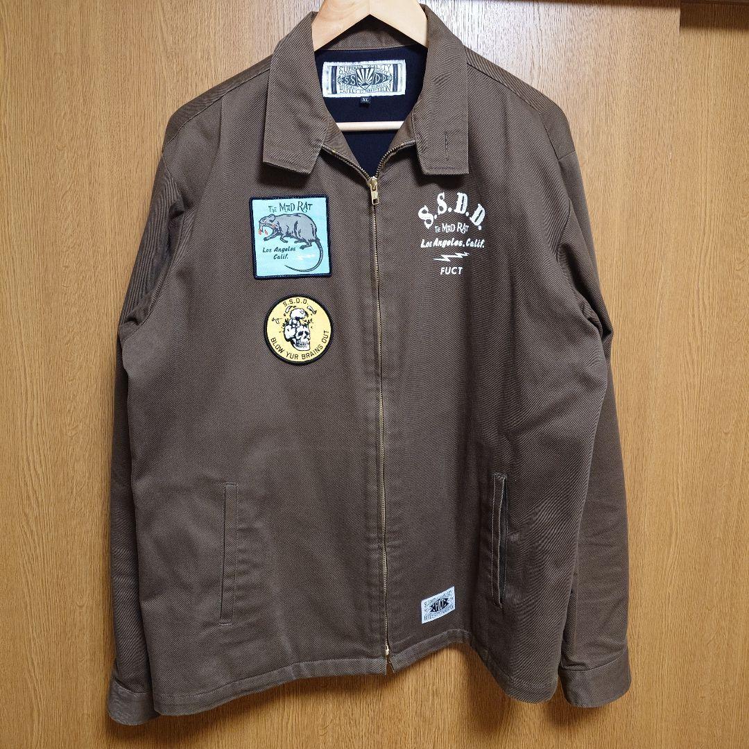 FUCT S.S.D.D. ブラウン ジャンパー XL ワークジャケット