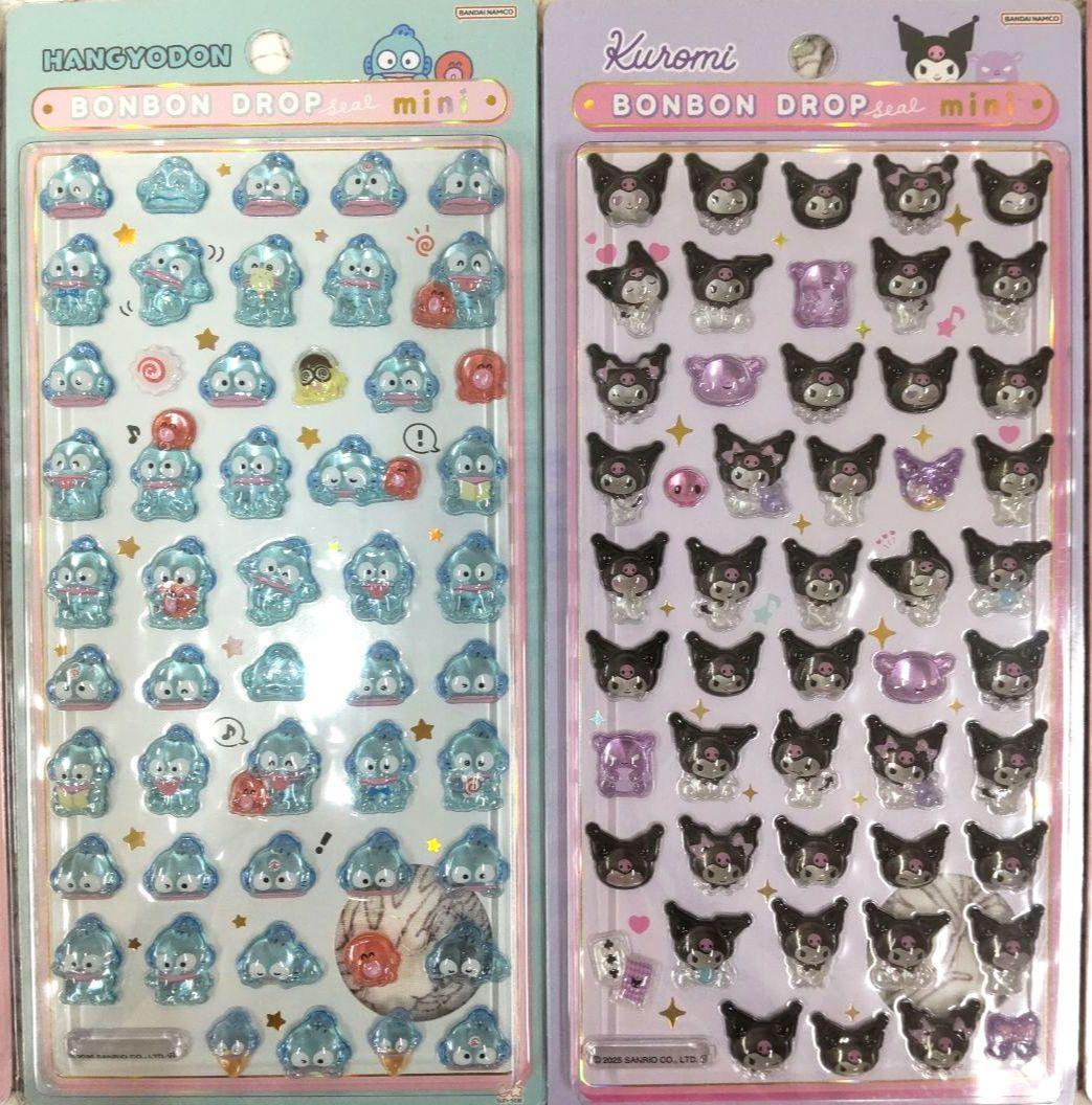 新品未開封 ボンボンドロップシール ウォーターインシール サンリオ mini