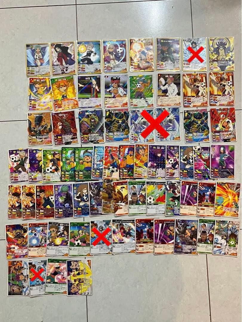【希少】イナズマイレブン　イナズマイレブンGO カード　TCG レア