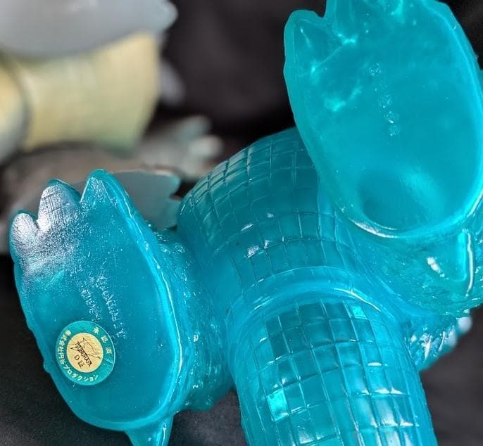 ガボラ＆クリア成型ネロンガ（マーミット）ソフビフィギュア２体セット