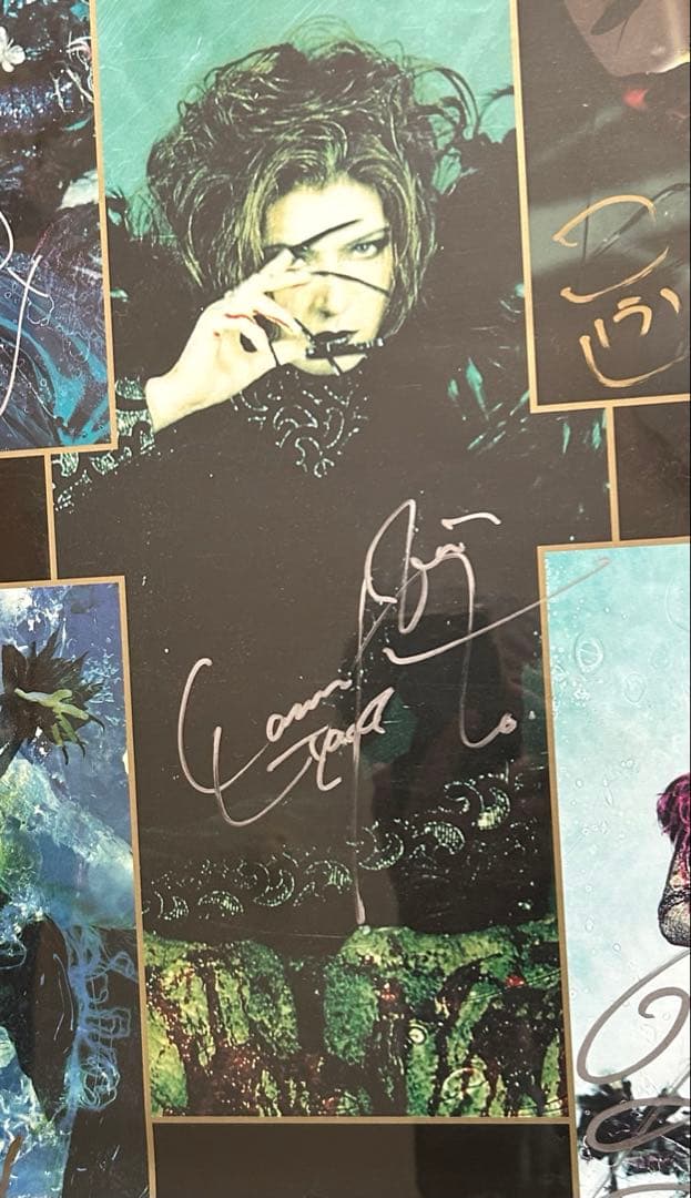 マリスミゼル『merveilles』B2ポスター／メンバー直筆サイン入／額付