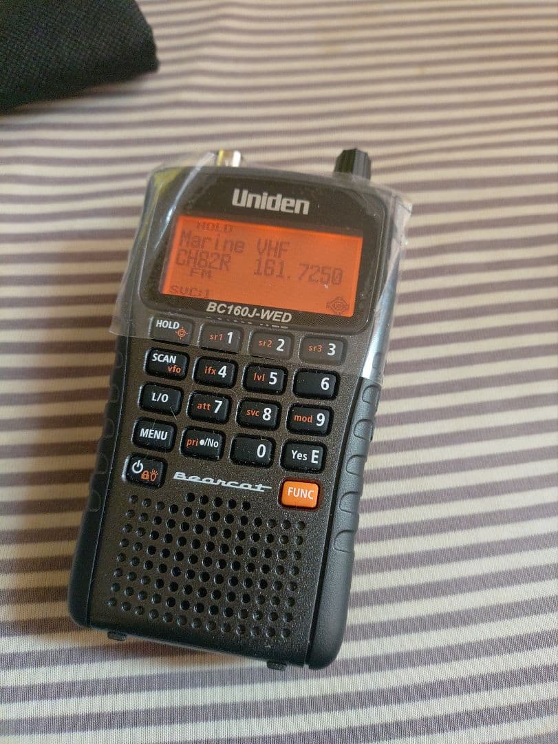 Uniden ユニデンBC160J-WED 受信機