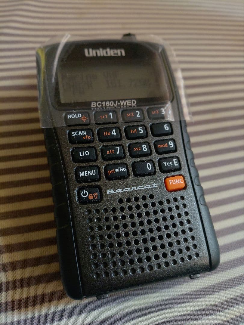 Uniden ユニデンBC160J-WED 受信機