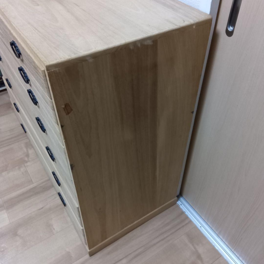 桐箪笥★桐タンス★7段★着物収納★和服収納★帯収納　たんす　キャスター付き