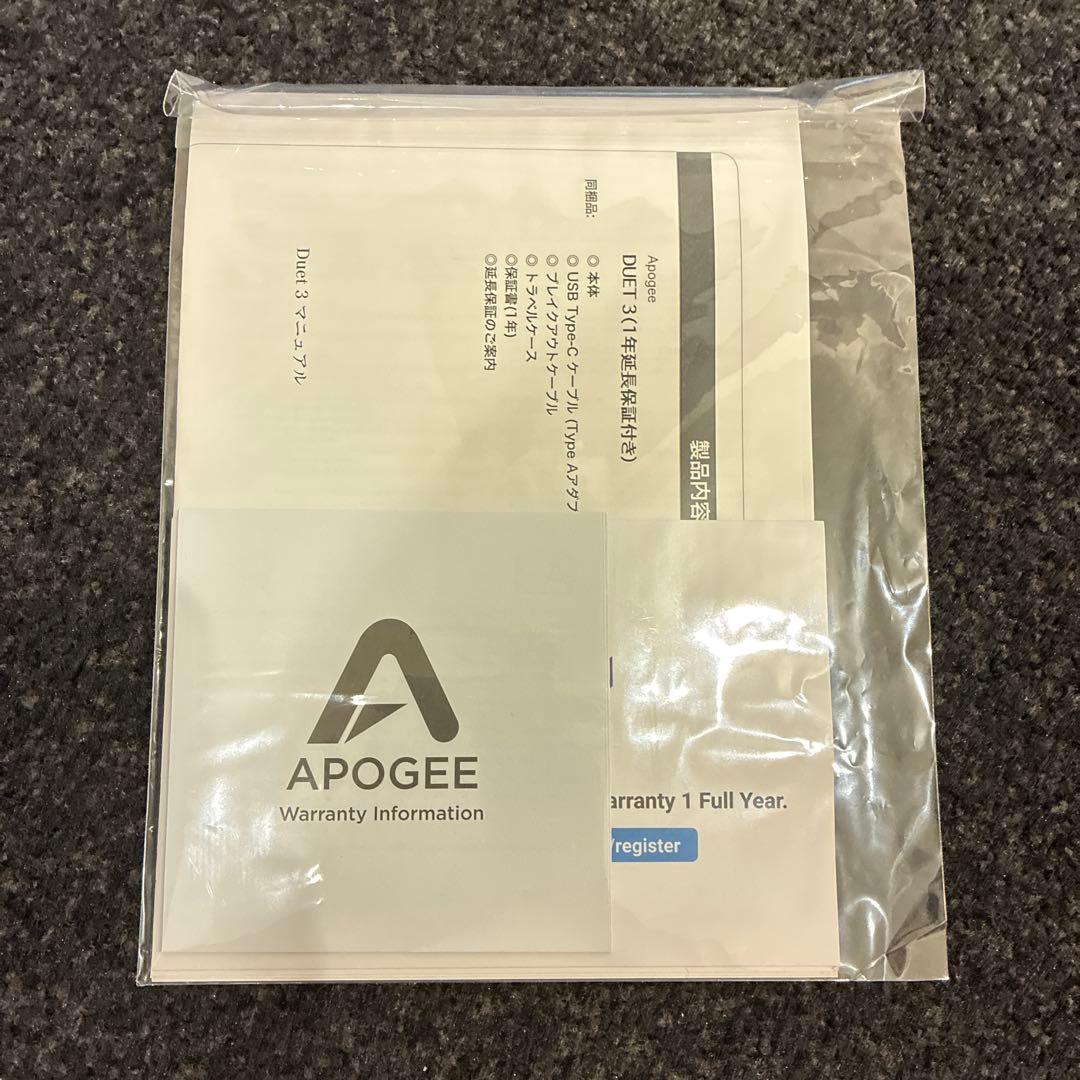 APOGEE duet3 アポジー デュエット3 美品