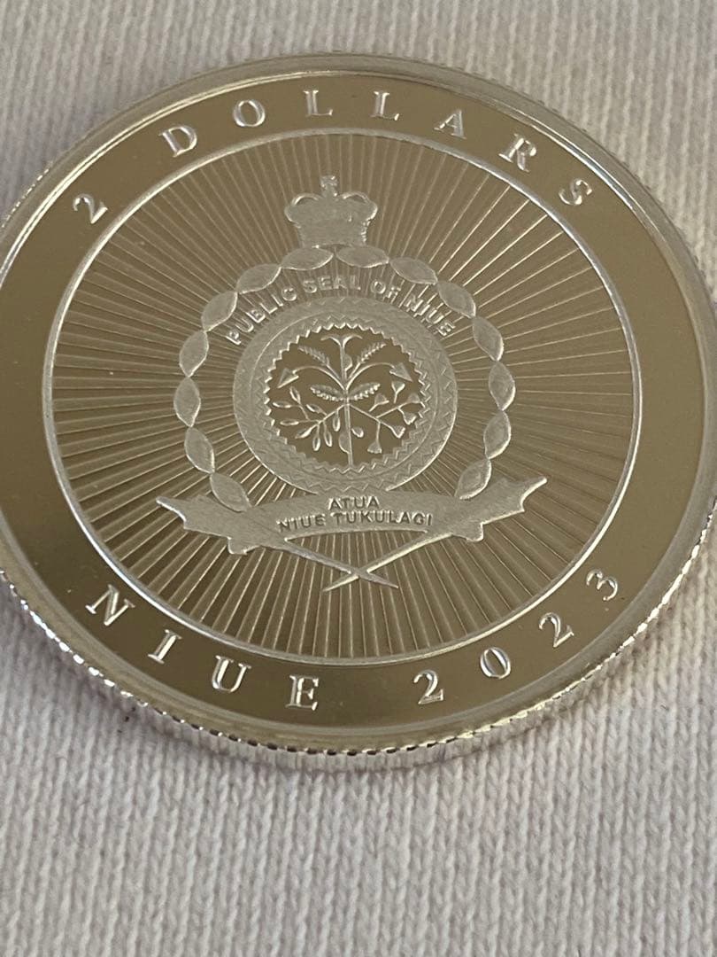 英国ロイヤルミント発行 ブリタニア銀貨 2023年 1oz 純銀 .999