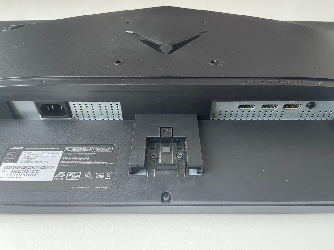 【美品】4K 28インチ acer NITRO VG280Kbmiipx