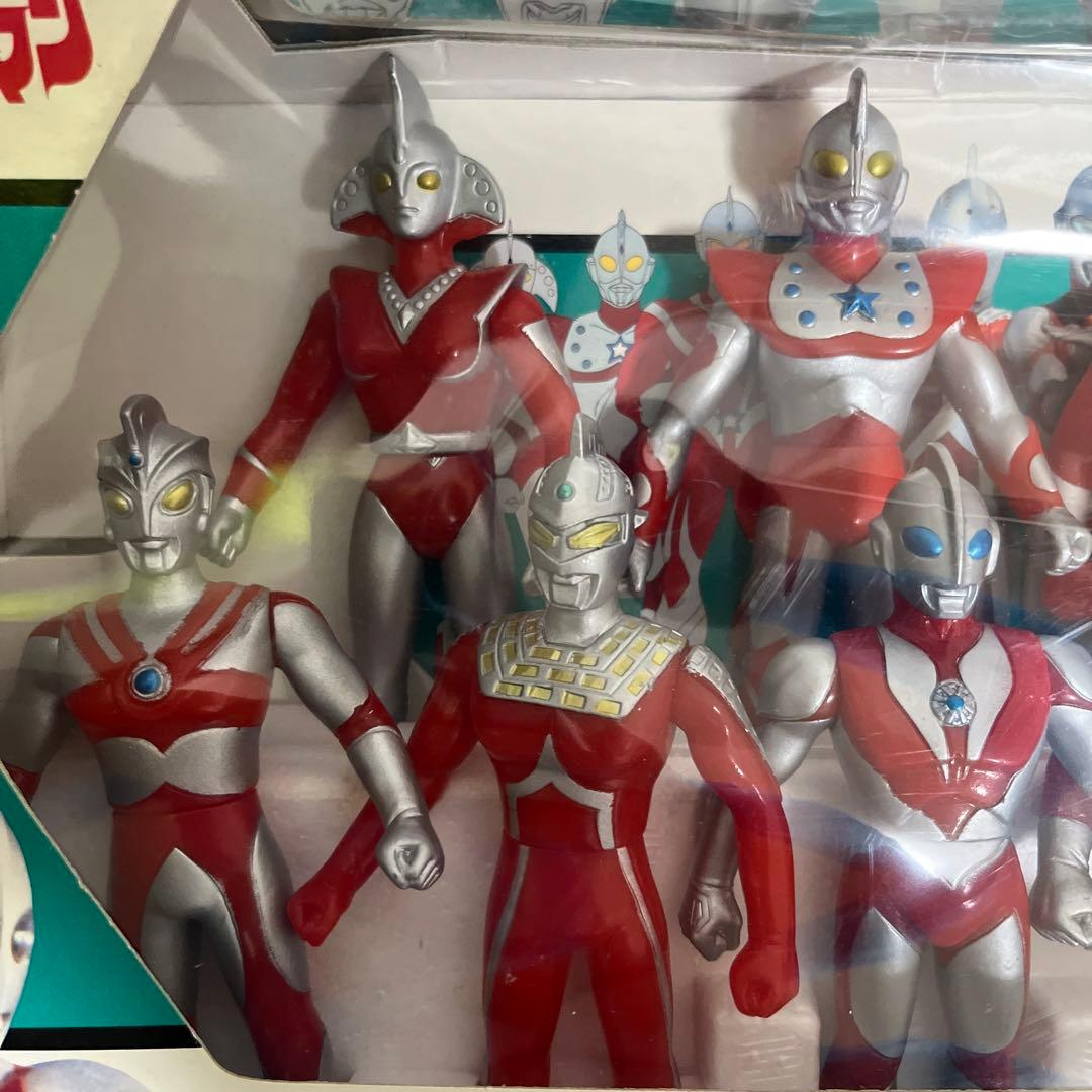 ⚠️レア　不滅のウルトラ戦士セット2 バンダイ　当時物　ソフビ