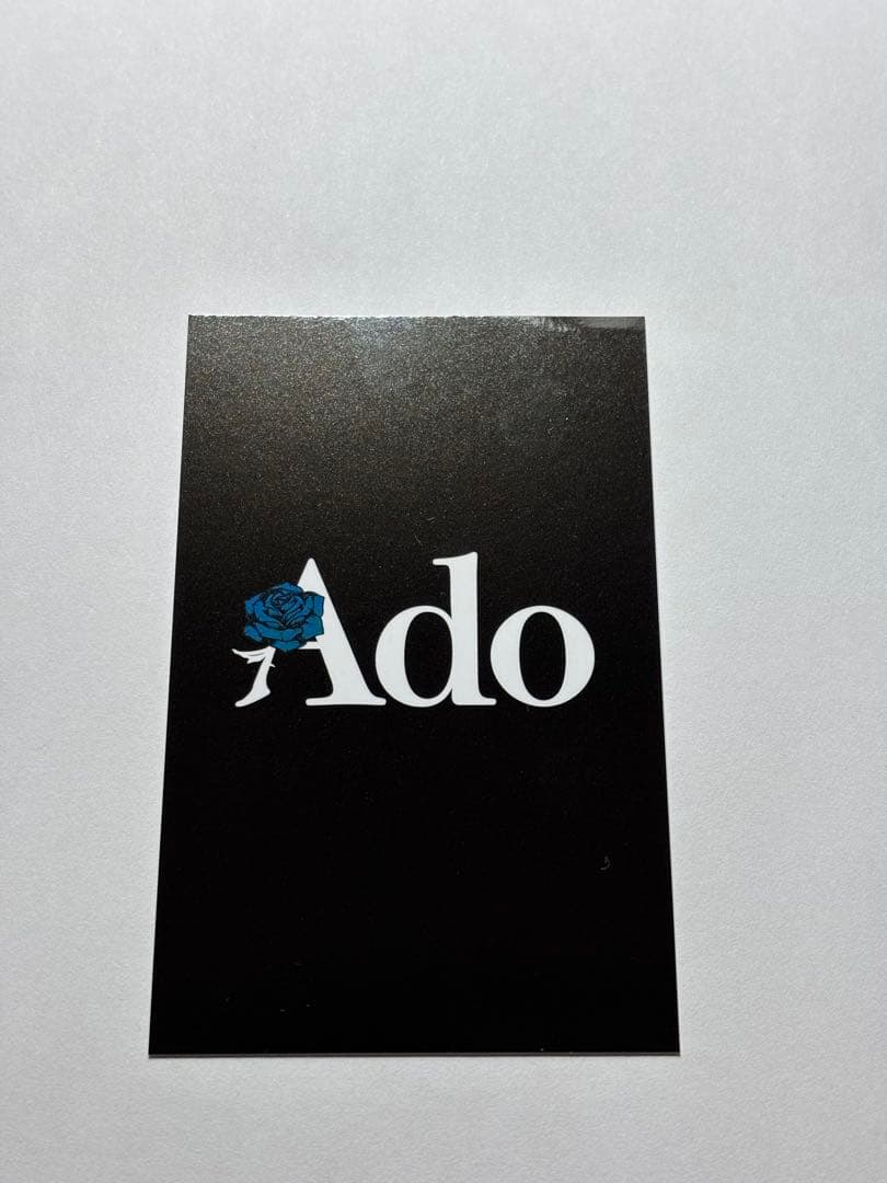 Ado チェキ風トレーディングカード 直筆サイン