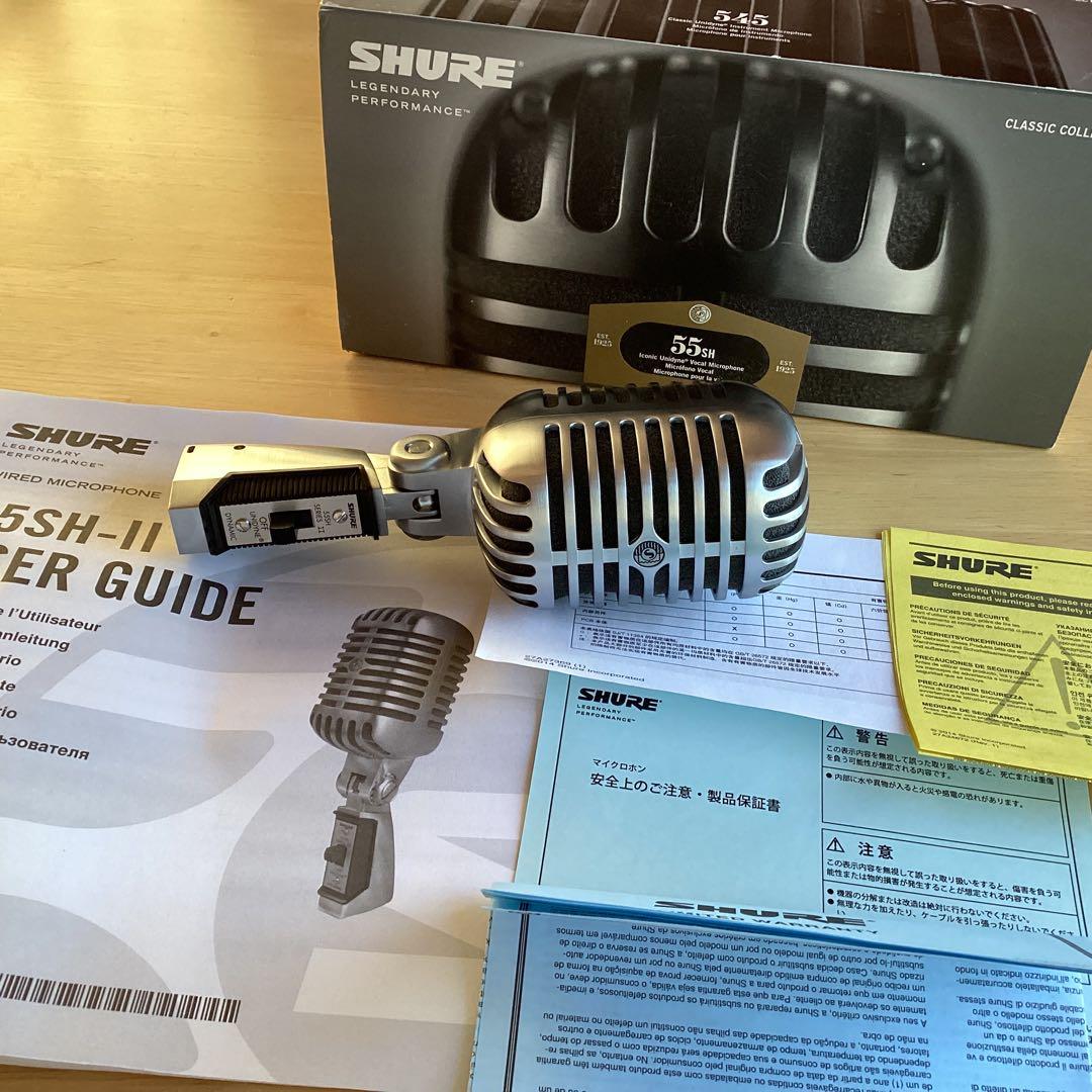未使用　SHURE (シュア) 55SH series2 ガイコツマイク