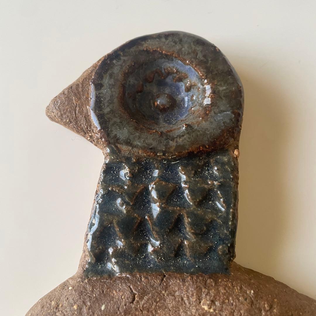 Gabi Citron-Tengborg 鳥の陶板 オブジェ 置物 北欧