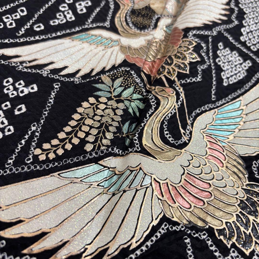 サラ　AK-7092 AK-6983 振袖 モノトーン 総絞り 箔押しの