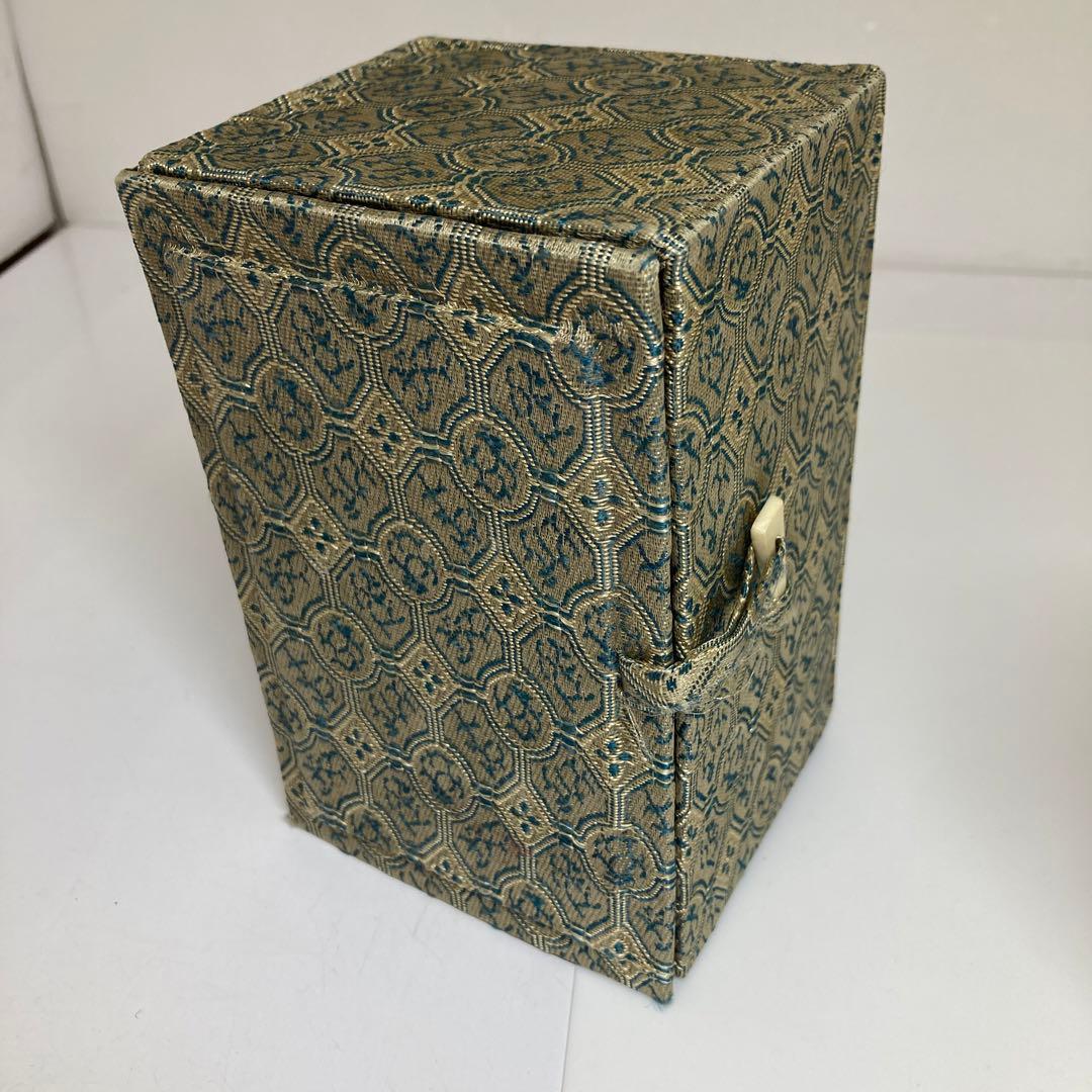 中国清時代　粉彩筆筒　共箱　高さ11㎝　トヒトコ　東さ7-0331☆2F