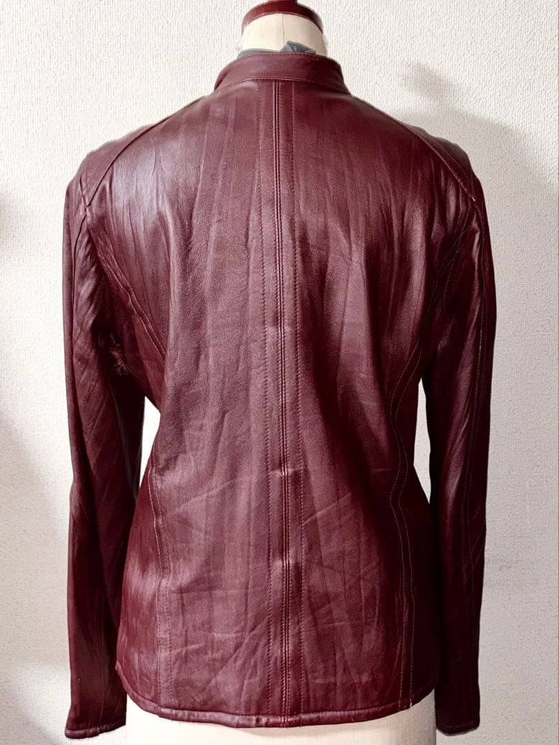 SCHLUSSEL シュリセル 羊革 ラム レザージャケット ライダース y2k