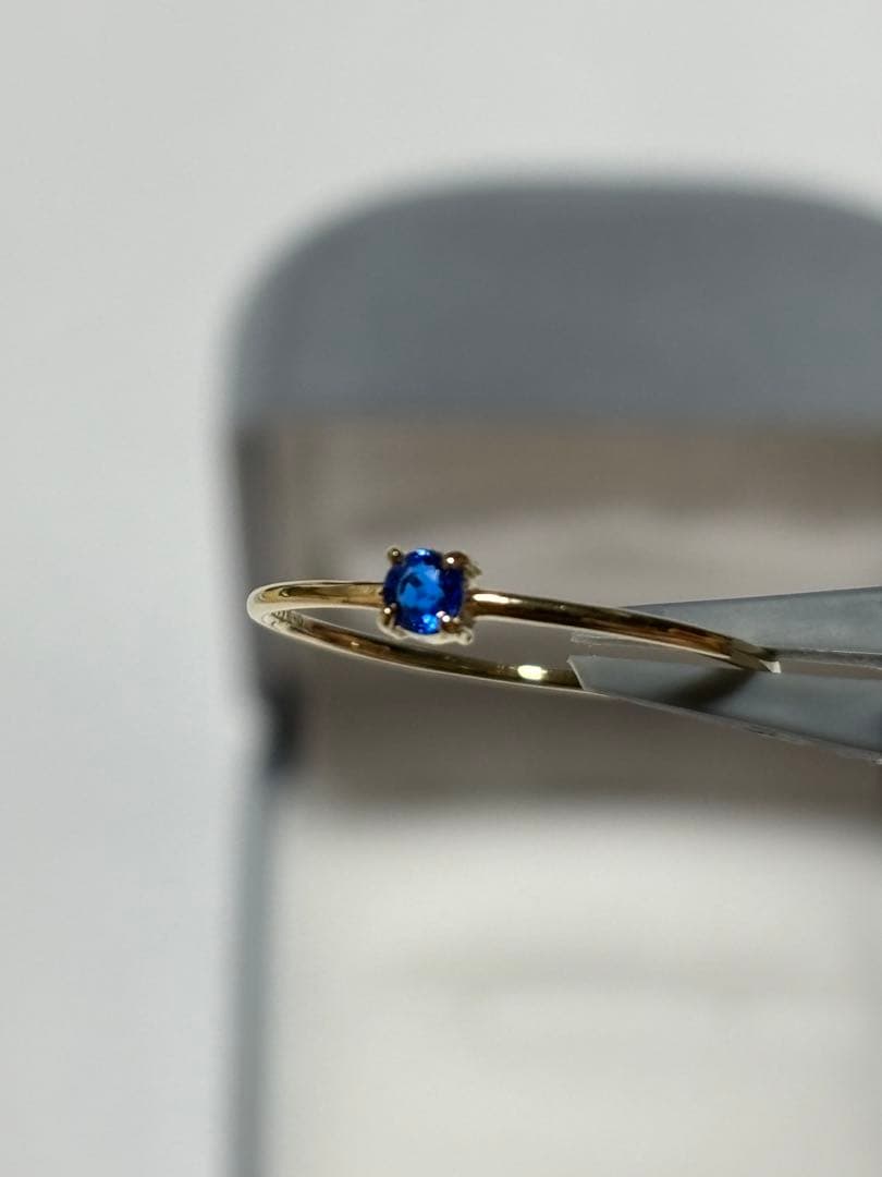 アウイナイトK18華奢リング　13号