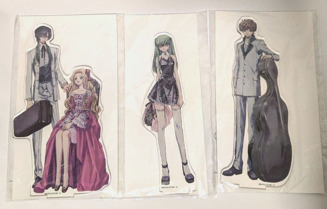 コードギアス オーケストラコンサート限定 アクリルスタンド3種まとめ売り