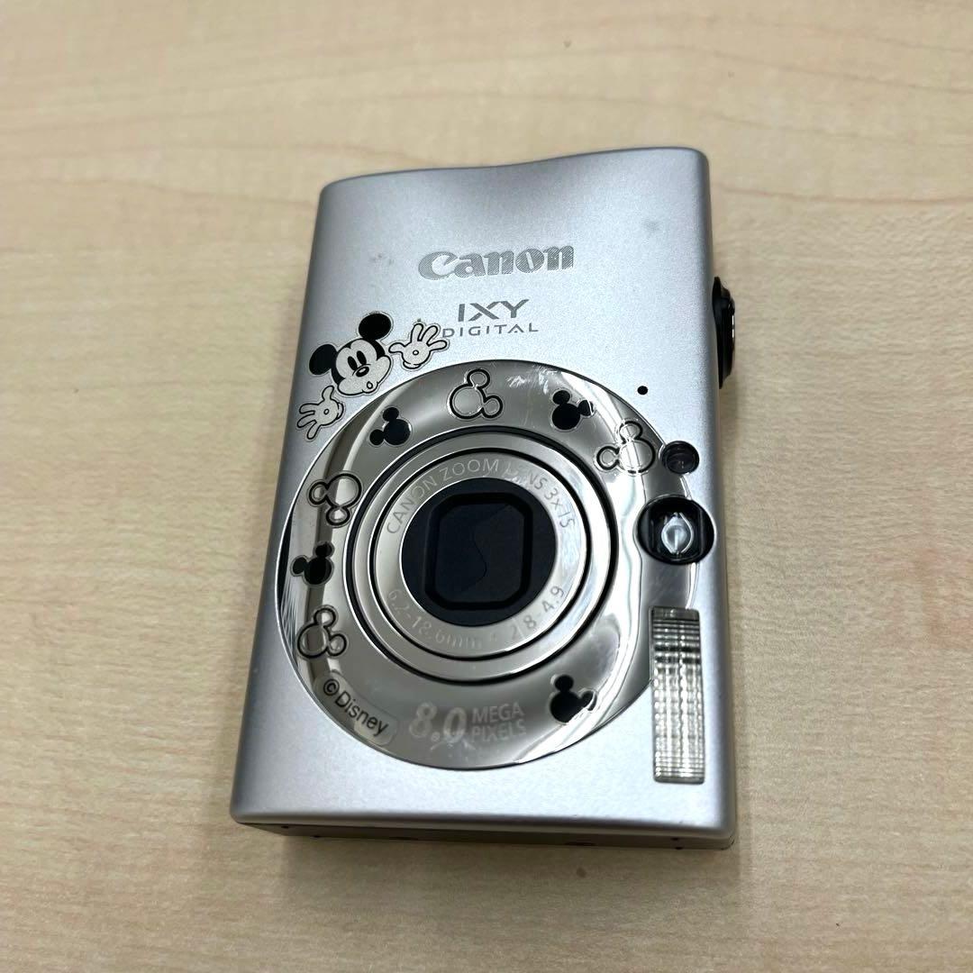 【T】Canon デジカメ IXY DIGITAL 20IS ディズニーコラボ