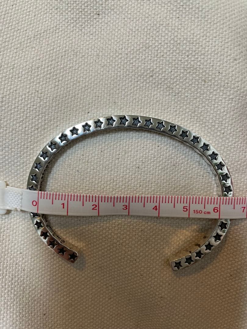 SUNSHINE REEVES BEAMS別注 スターリング スター バングル