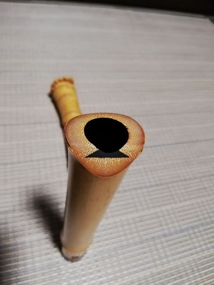 尺八本体 竹製 5穴49㌢1.6寸