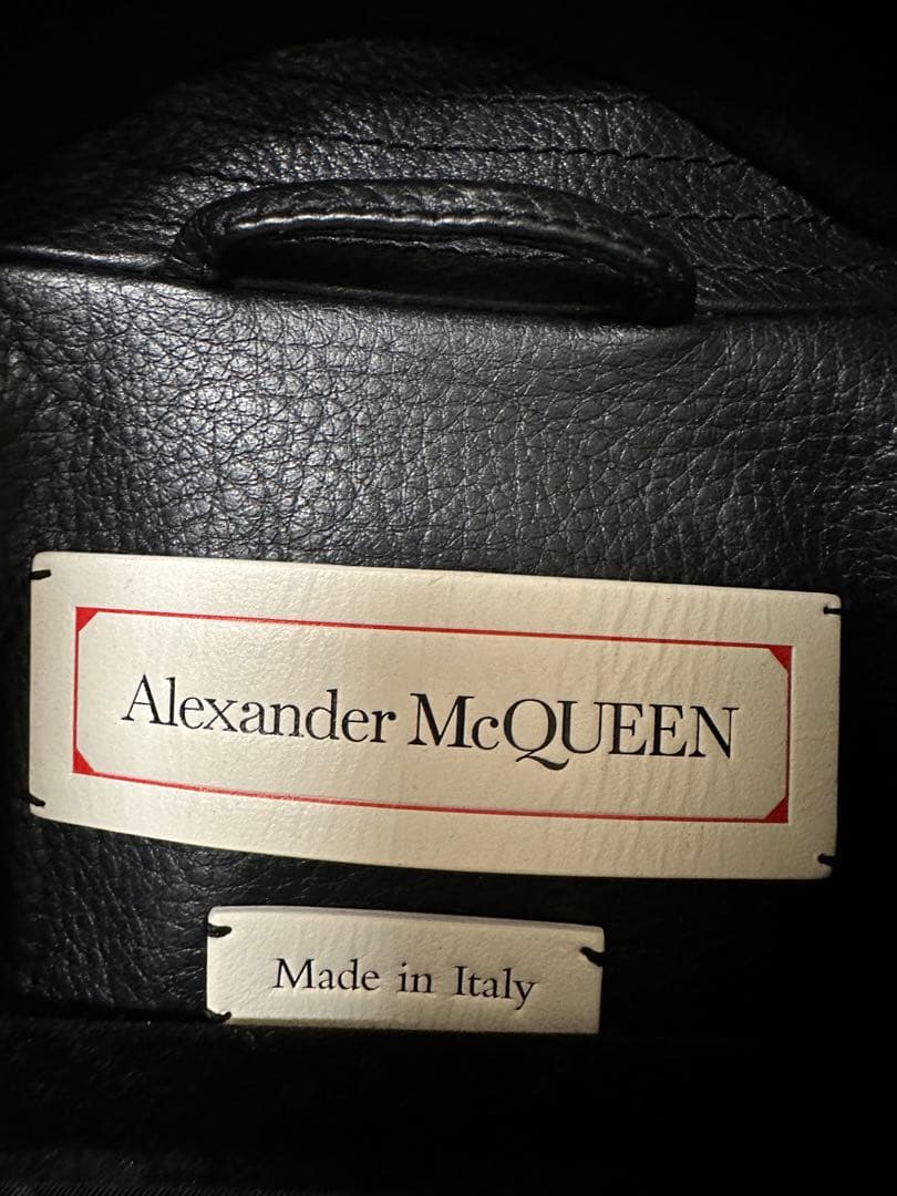 【極美品】Alexander McQueen レザージャケット