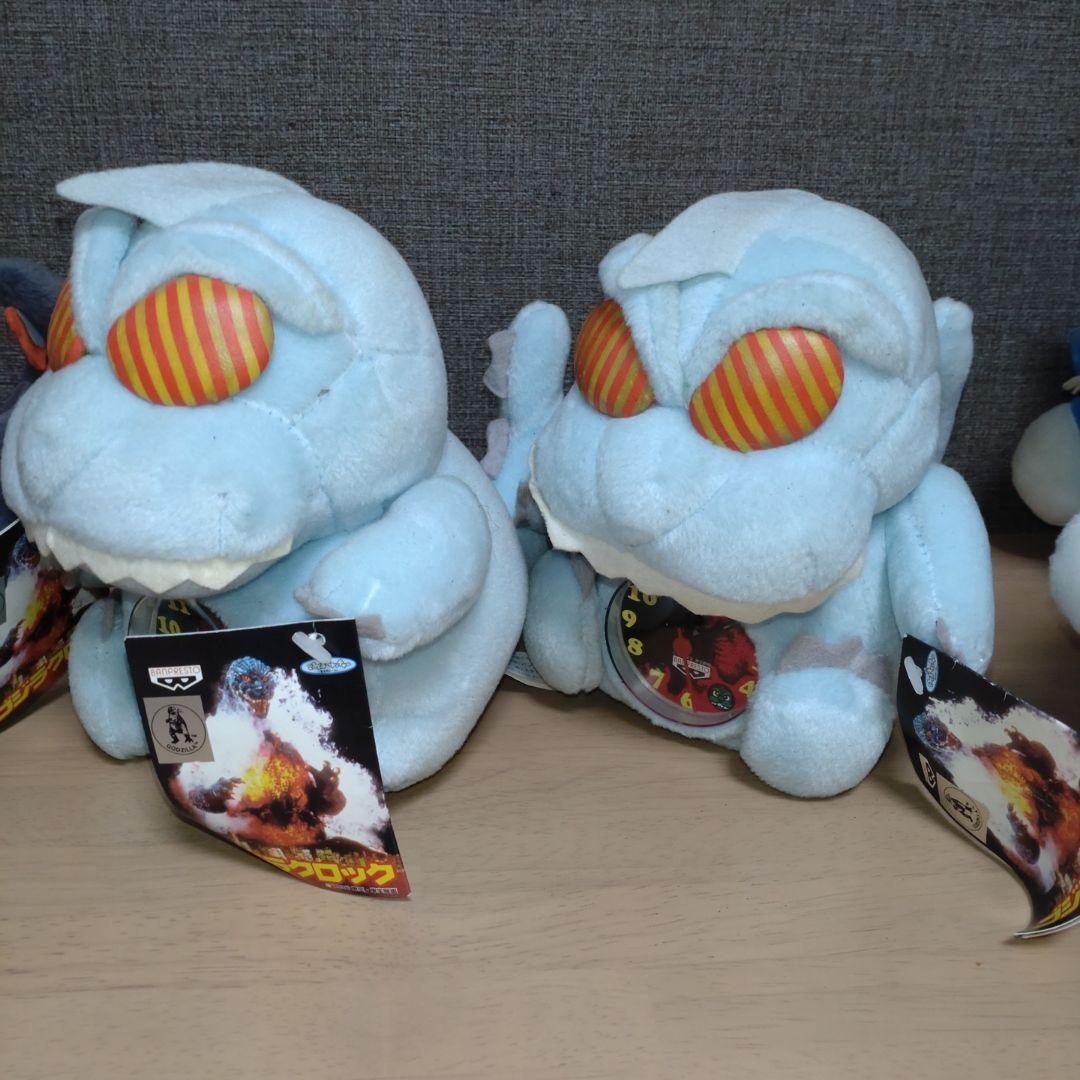 ゴジラクロック　希少　まとめ売り　4種　７体セット