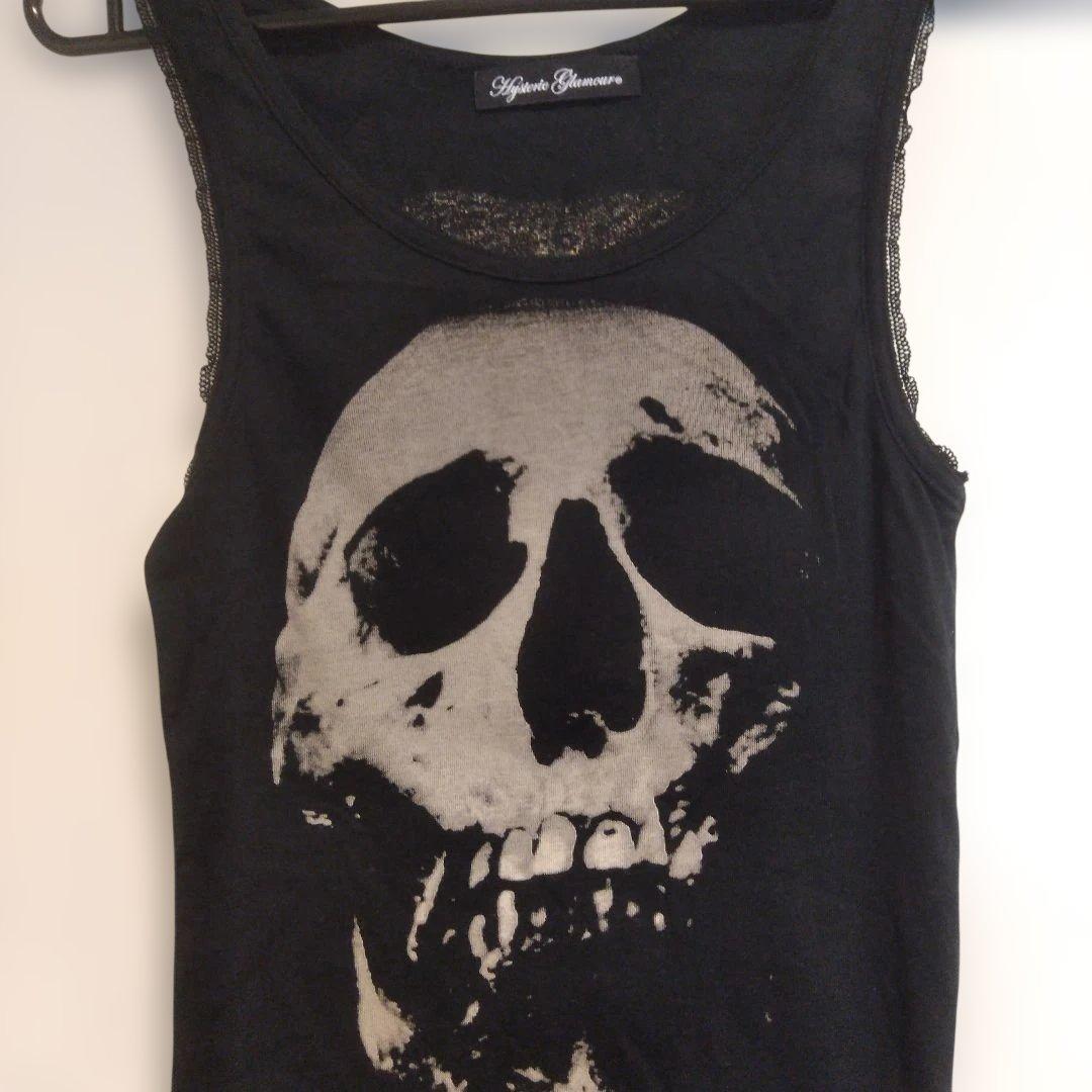 【激レア】Hysteric Glamour スカルベリータンクトップ　【美品】