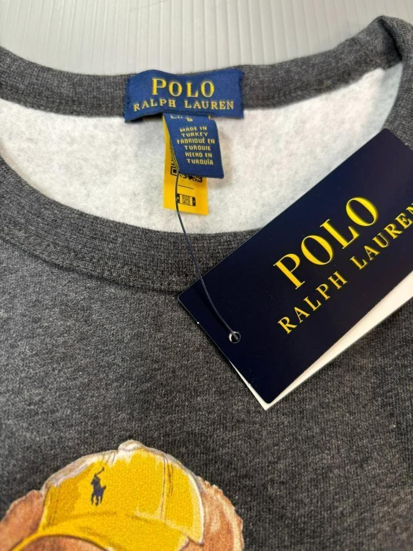 残り僅か2025新作新品ラルフローレンボーイズポロベアトレーナーボーイズL160