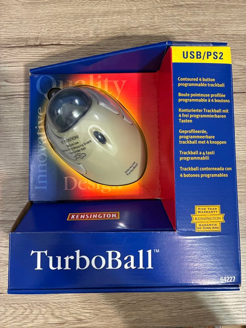 【珍品】Kensington TurboBall トラックボール