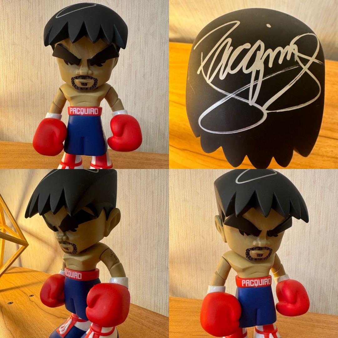 マニー・パッキャオ　直筆サイン入りフィギュア　認定証&写真付　Pacquiao