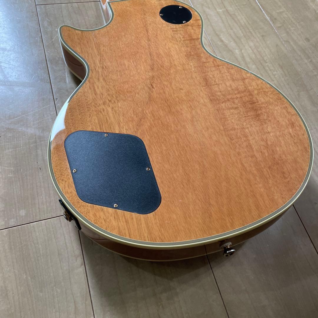 安い　Epiphone Les Paul Custom Koa Natural