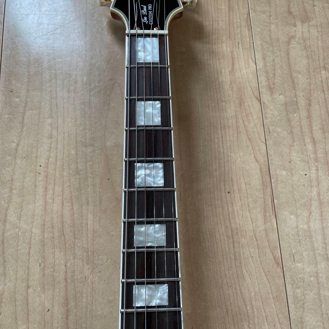 安い　Epiphone Les Paul Custom Koa Natural