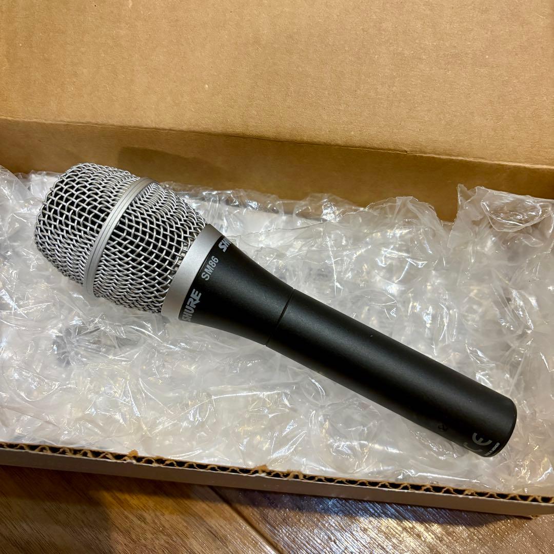 美品 Shure SM86 (ハンドヘルドコンデンサーマイク)